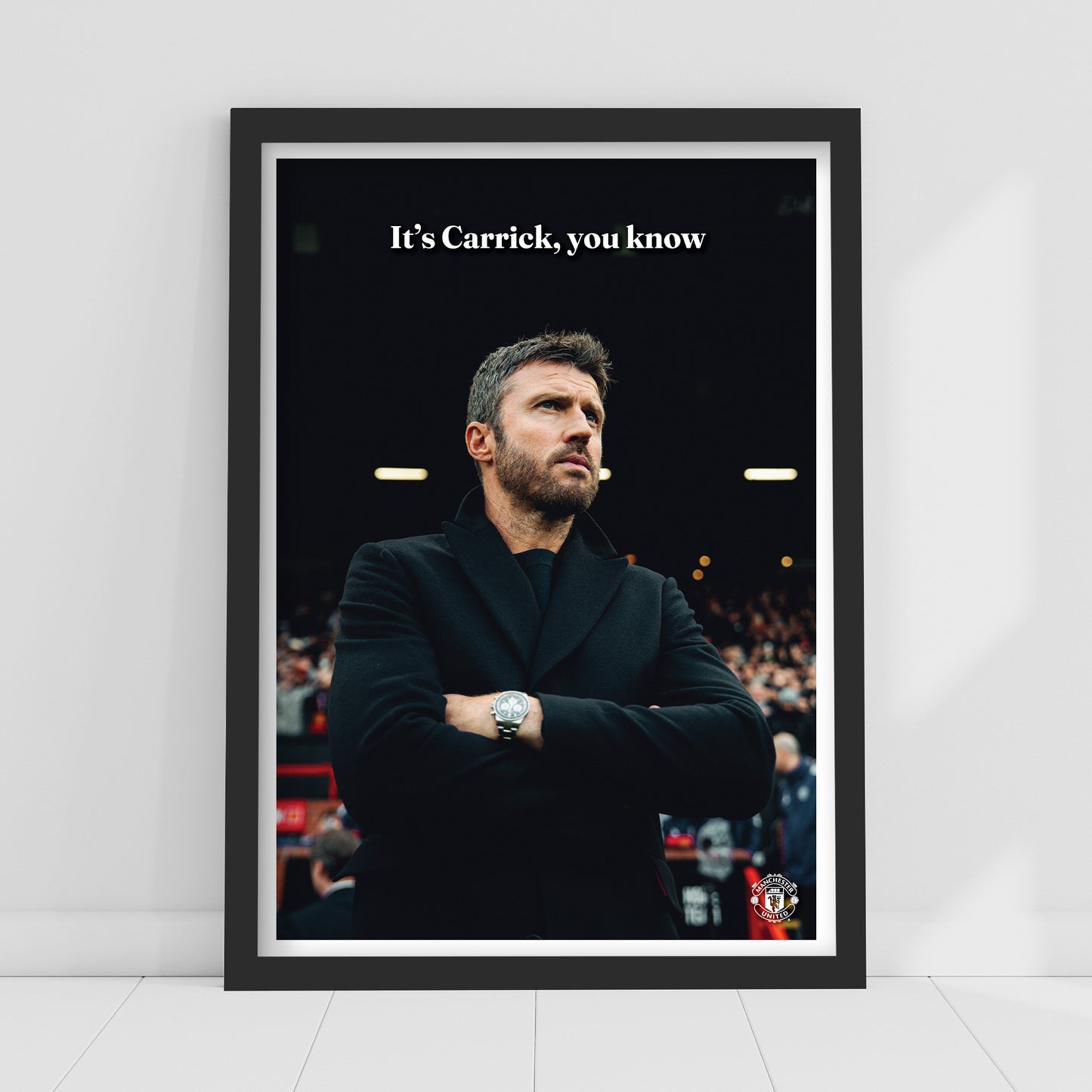 Manchester United FC Print - It's Carrick, you know Poster