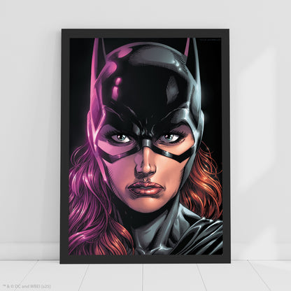 Batman Print – Catwoman Purple Glow Poster DC Superhero Art