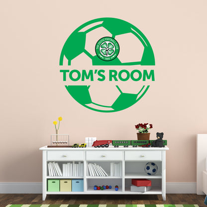 Celtic Football Club - Personalised Ball & Crest