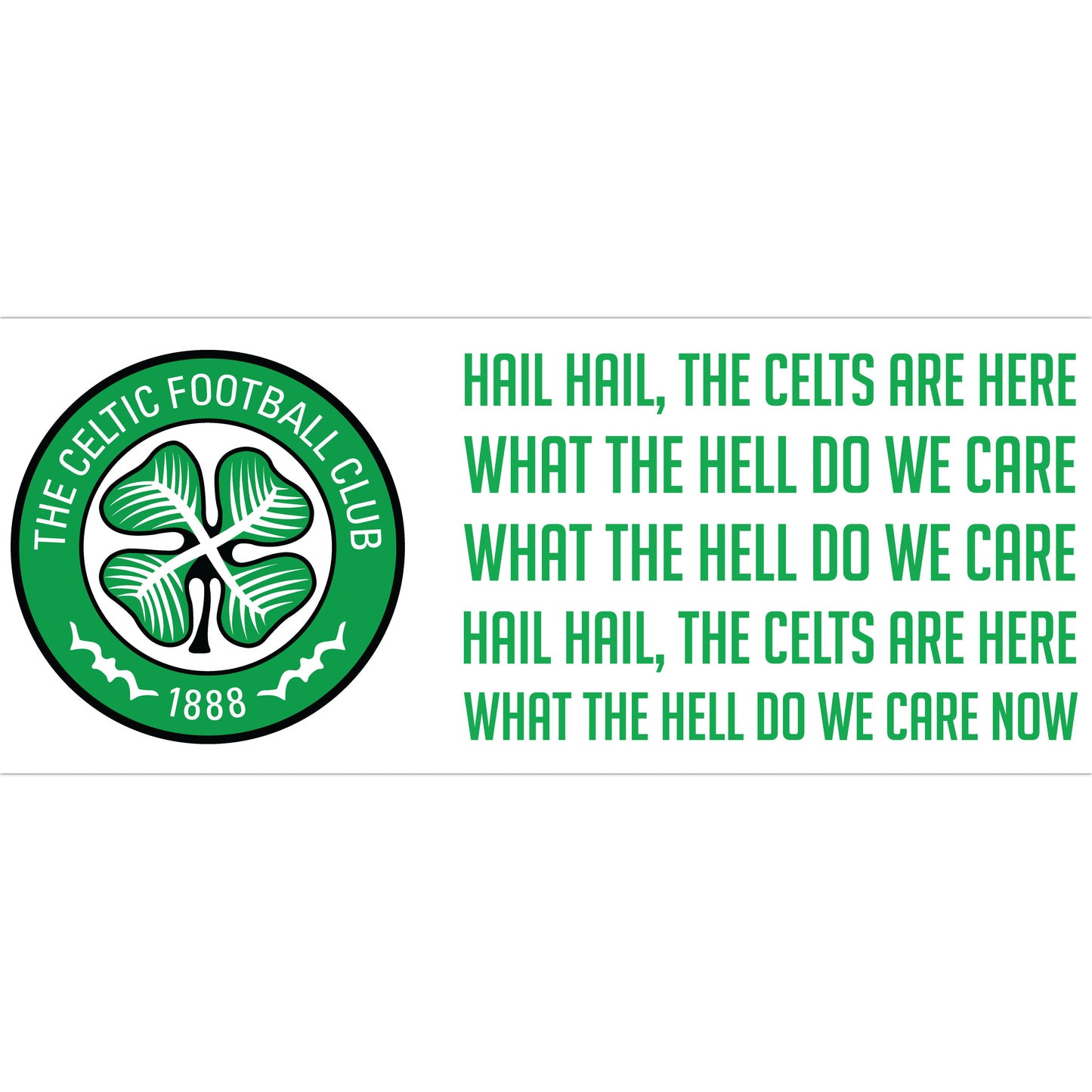 Celtic Football Club Crest & Celts Song