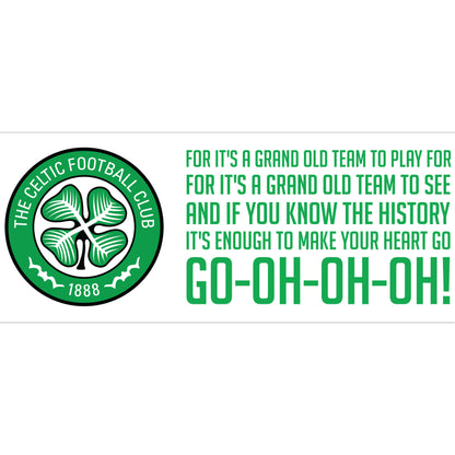 Celtic Football Club - Crest & Grand Old Team Song