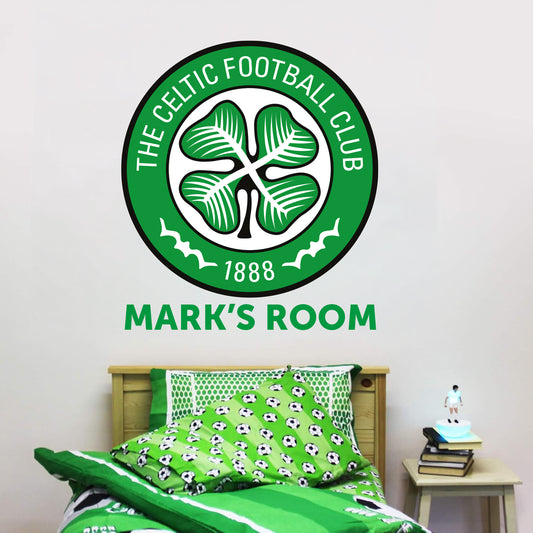 Celtic Football Club - Personalised Crest & Name