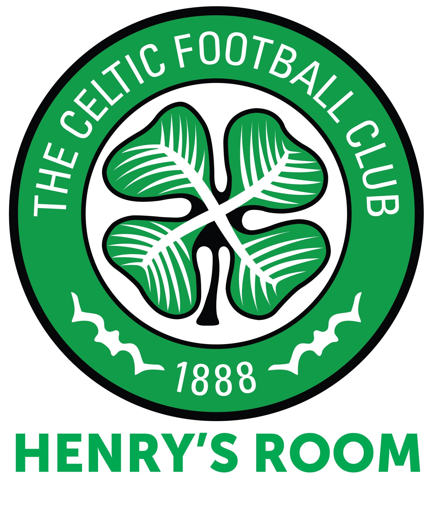 Celtic Football Club - Personalised Crest & Name