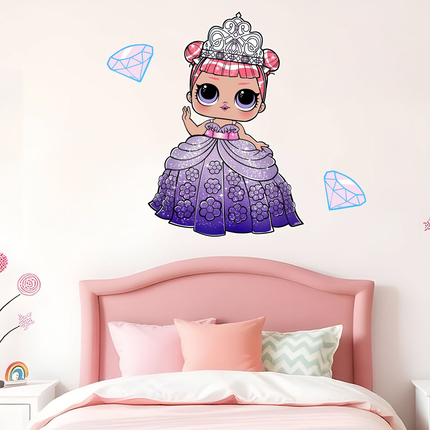 L.O.L Surprise! Wall Sticker - Reign Geek Centre Stage Wall Art