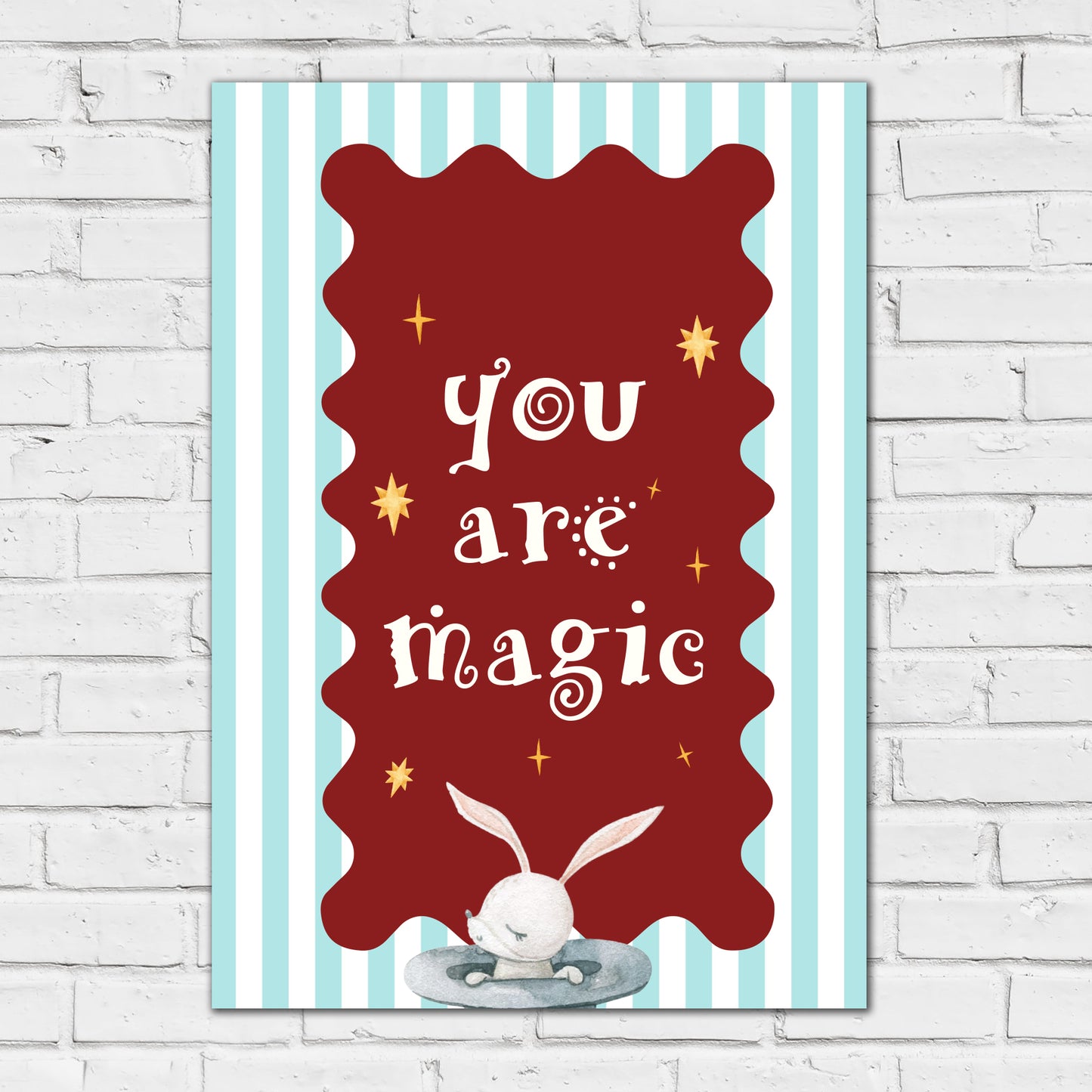Circus Print - You are Magic Poster Wall Art