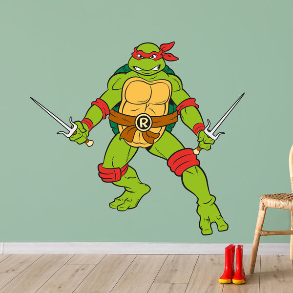 Teenage Mutant Ninja Turtles Wall Sticker - Raph Character Decal TMNT ...