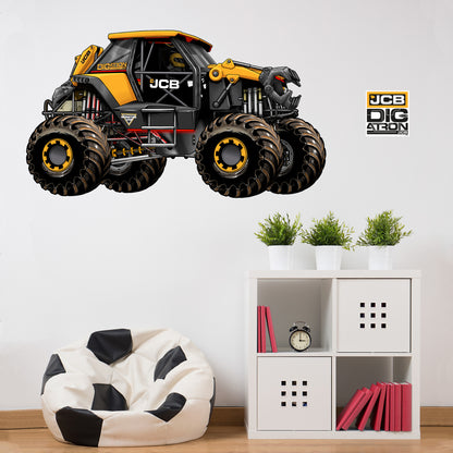 Monster Jam Wall Sticker - DIGatron Monster Jam Truck Wall Decal Art