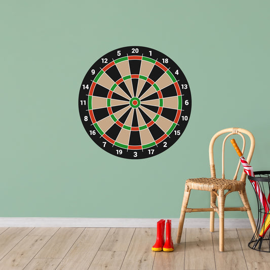 Darts Wall Sticker - Dart Board Decal Wall Art