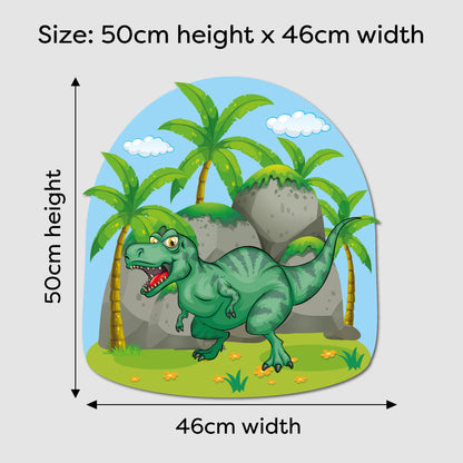 Dinosaur In Forest LED Backlit Wallpop