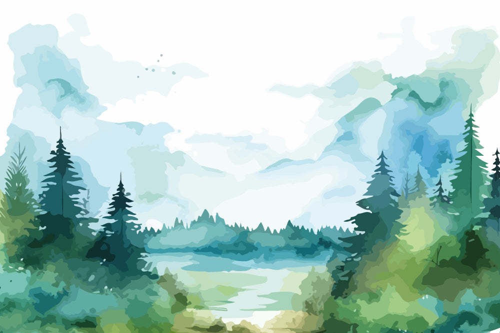 Dreamy Forest Full Wall Mural