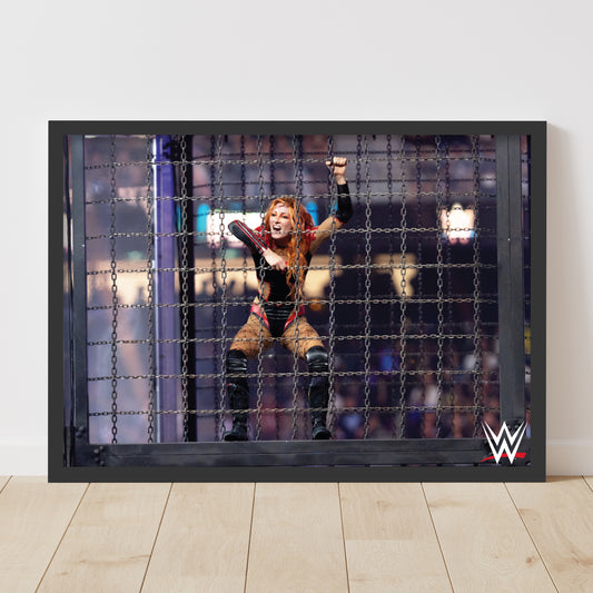 WWE Print - Elimination Chamber Becky Lynch Poster Wall Art