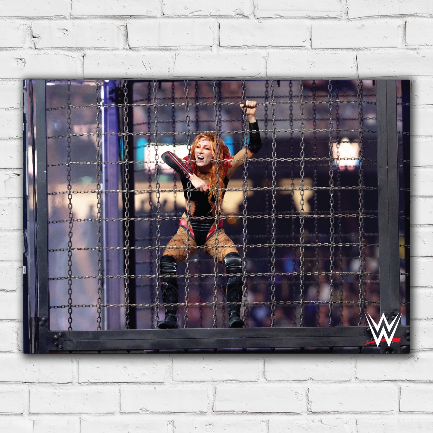 WWE Print - Elimination Chamber Becky Lynch Poster Wall Art