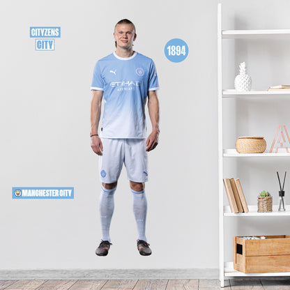 Manchester City FC - Erling Haaland 26/27 Player Wall Sticker