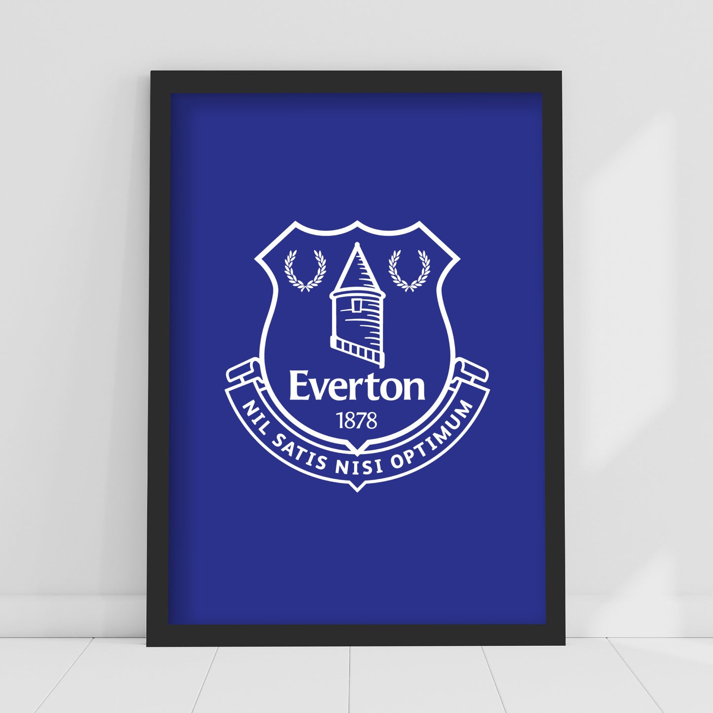Everton FC Poster - Everton Crest Print Design Wall Art