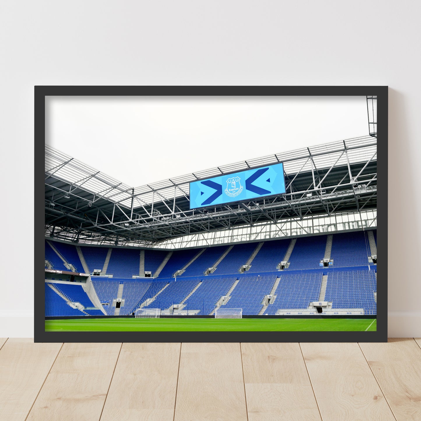 Everton FC Print - Hill Dickinson Inside Stadium Stands Poster