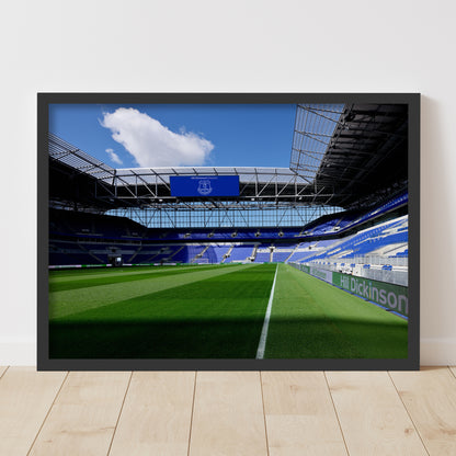 Everton FC Print - Hill Dickinson Inside Stadium Matchday Shadow Poster