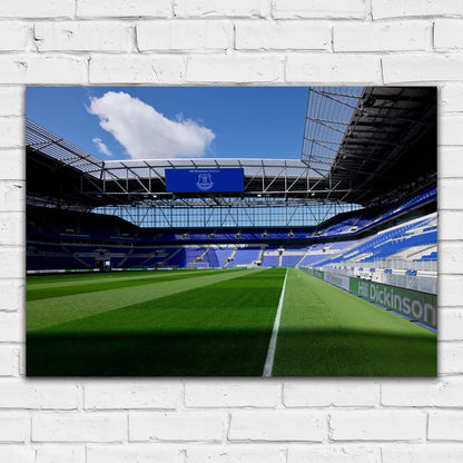 Everton FC Print - Hill Dickinson Inside Stadium Matchday Shadow Poster
