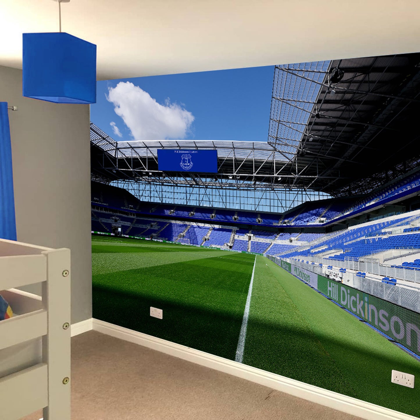 Everton FC - Hill Dickinson Inside Stadium Matchday Shadow Full Wall Mural