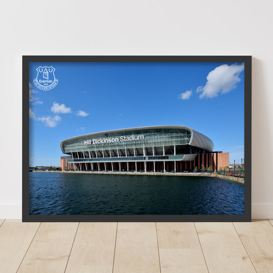Everton FC Print - Hill Dickinson Stadium On The Water Poster