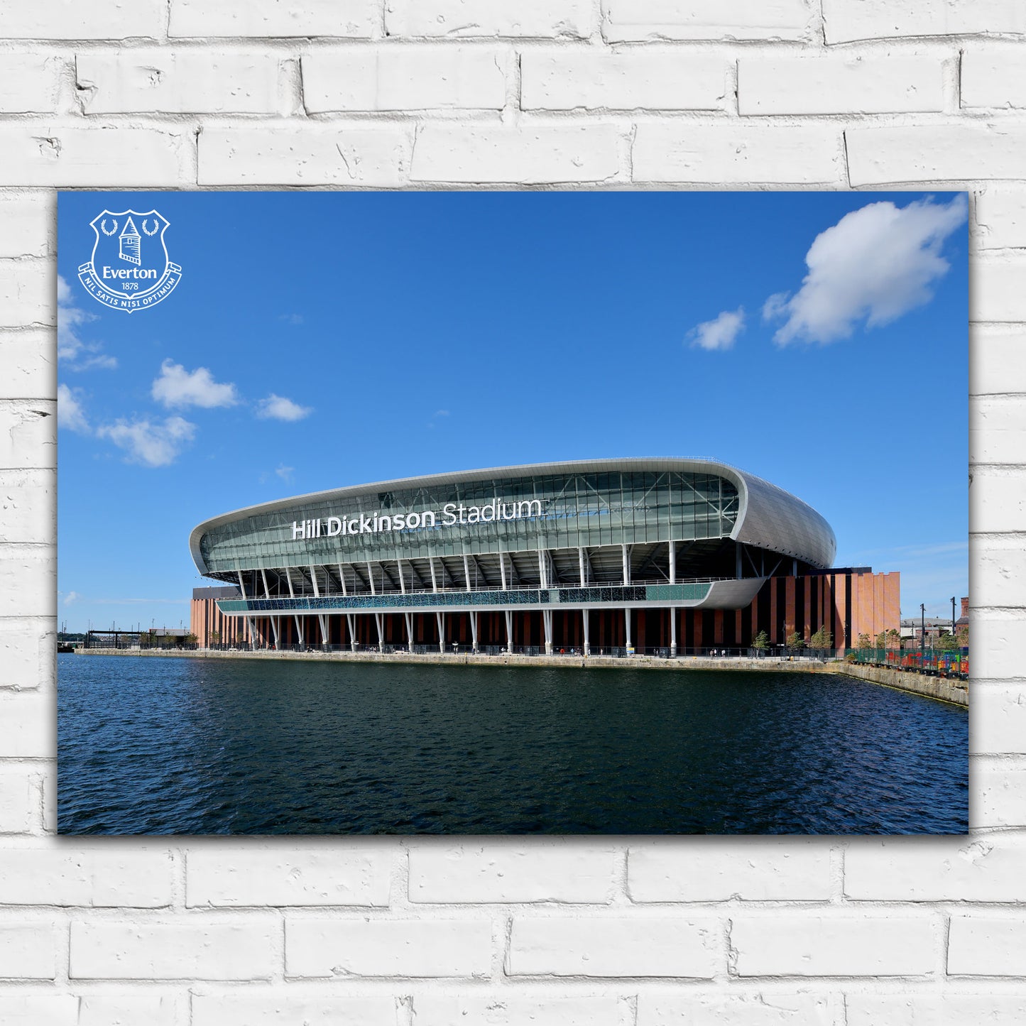 Everton FC Print - Hill Dickinson Stadium On The Water Poster
