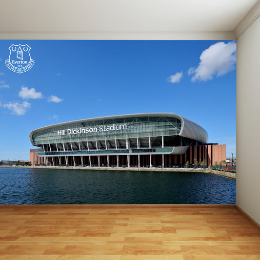Everton FC - Hill Dickinson Stadium On The Water Full Wall Mural