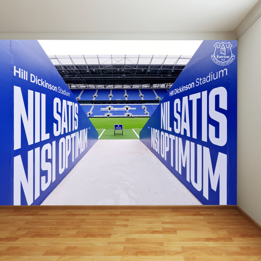 Everton FC - Hill Dickinson Stadium Tunnel Full Wall Mural