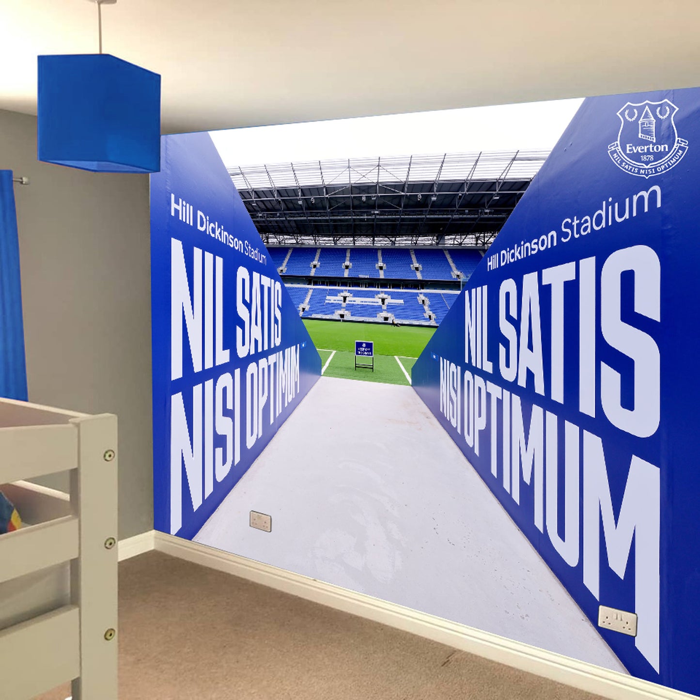 Everton FC - Hill Dickinson Stadium Tunnel Full Wall Mural