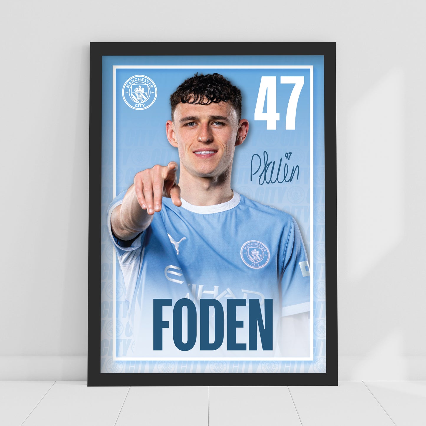 Manchester City Print - Foden Core 26/27 Player Poster