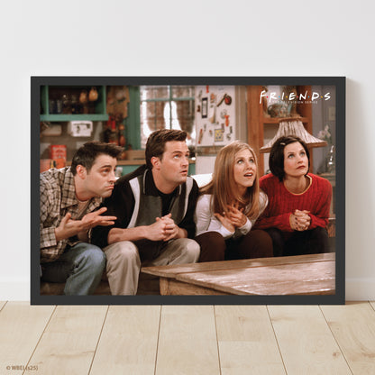 Friends Print – Apartment Group Sofa Photo Poster Wall Art