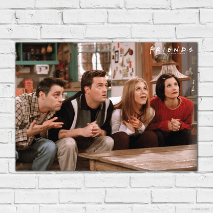 Friends Print – Apartment Group Sofa Photo Poster Wall Art