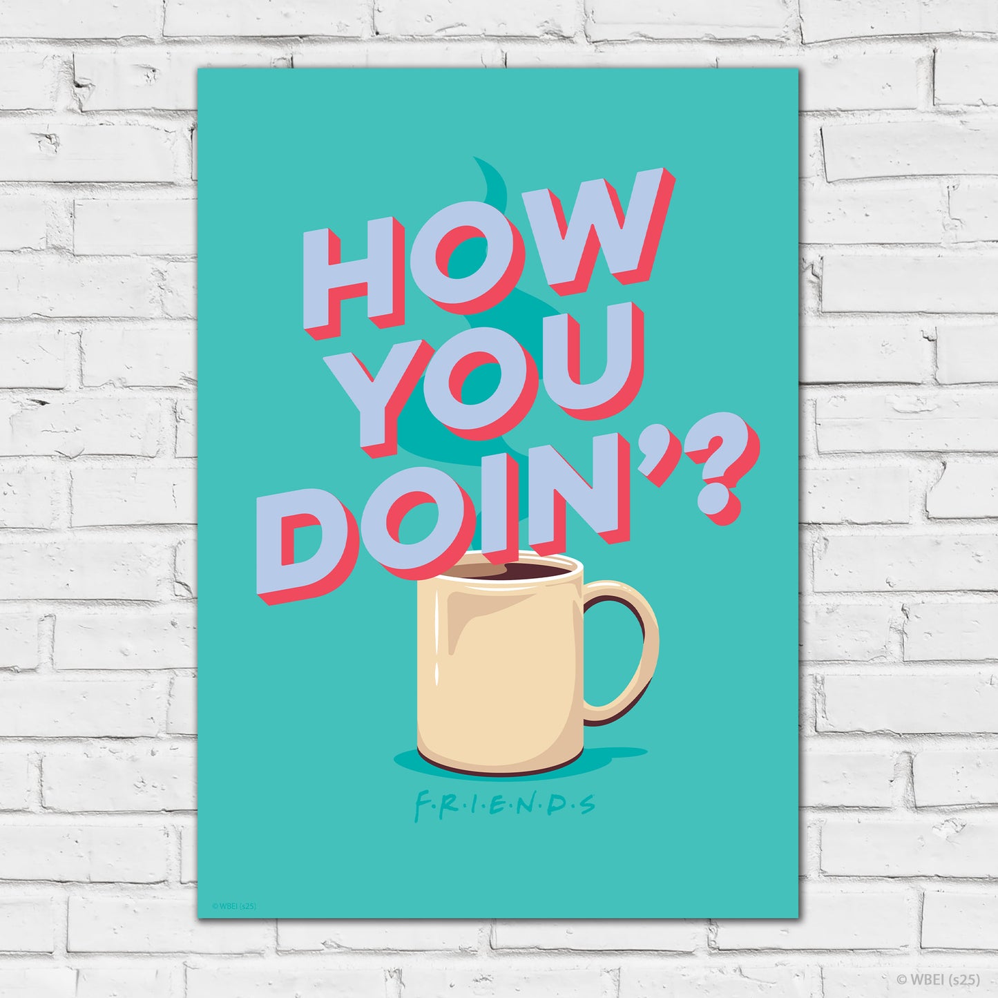 Friends Print – How You Doin'? Mug Poster Wall Art