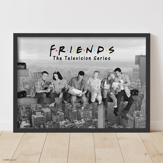 Friends Print – Lunch Break With Logo Poster Wall Art