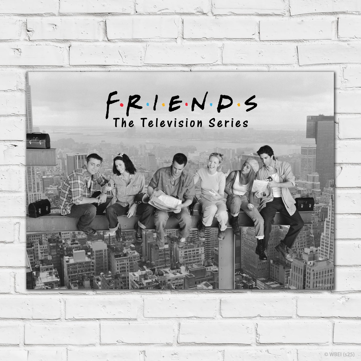 Friends Print – Lunch Break With Logo Poster Wall Art