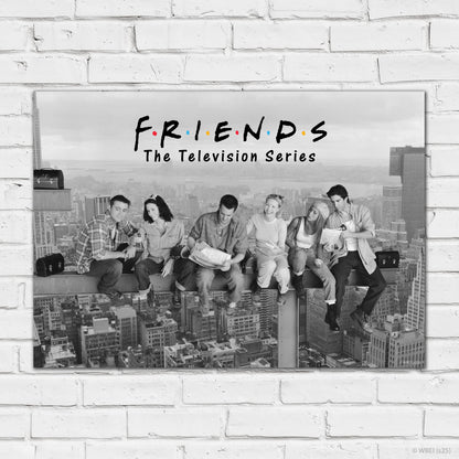Friends Print – Lunch Break With Logo Poster Wall Art