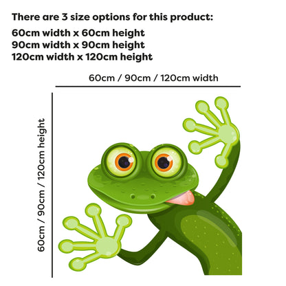 Bathroom Wall Sticker - Frog Decal Wall Art