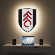Fulham Crest LED Backlit Wallpop