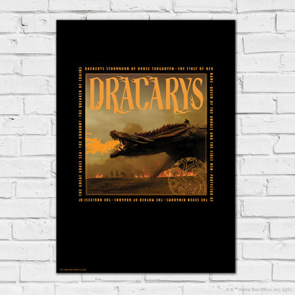 Game of Thrones – Dracarys Poster Wall Art
