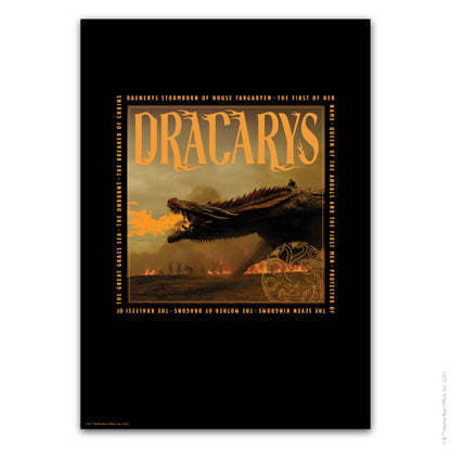 Game of Thrones – Dracarys Poster Wall Art
