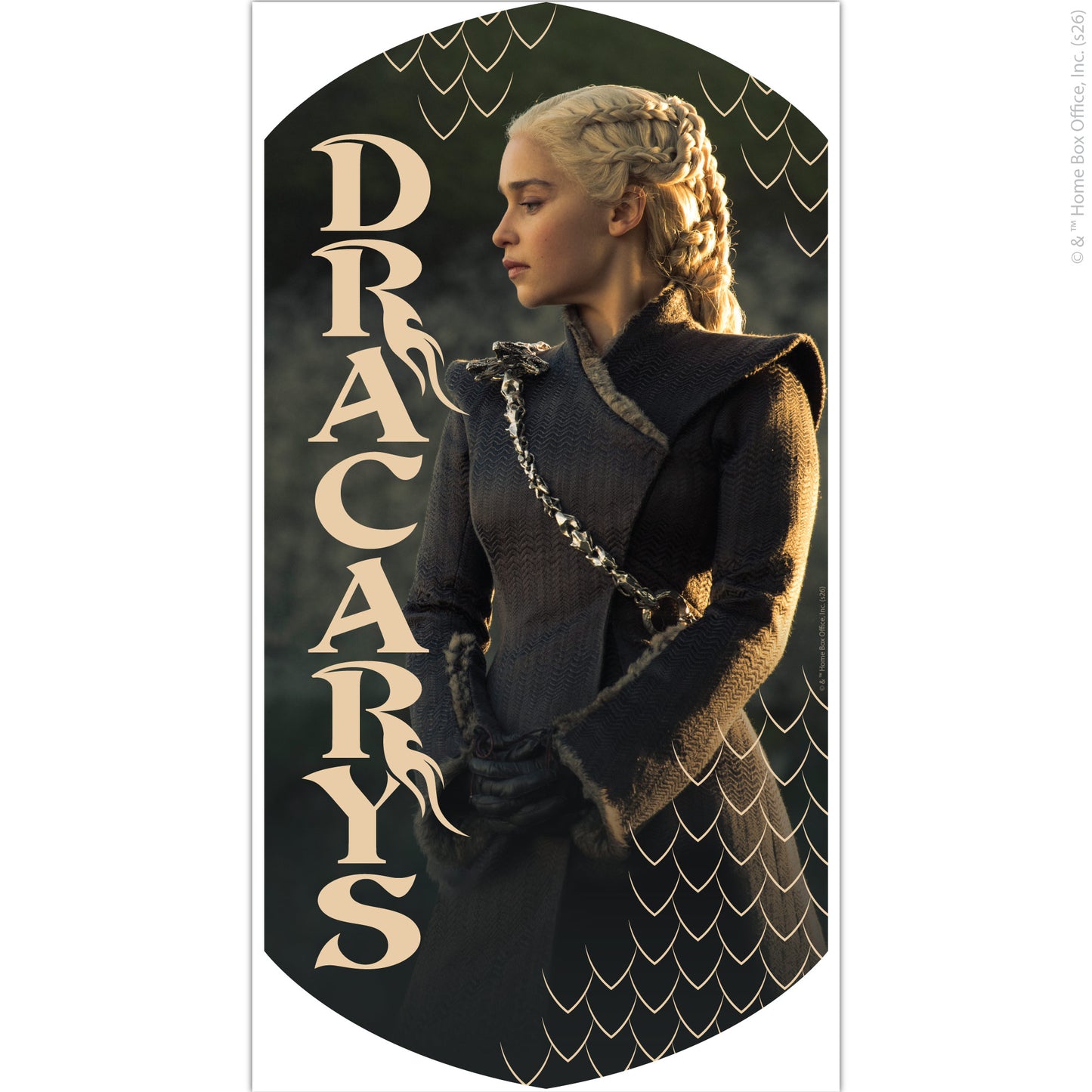 Game of Thrones™ Wall Sticker - Dracarys Decal Wall Art
