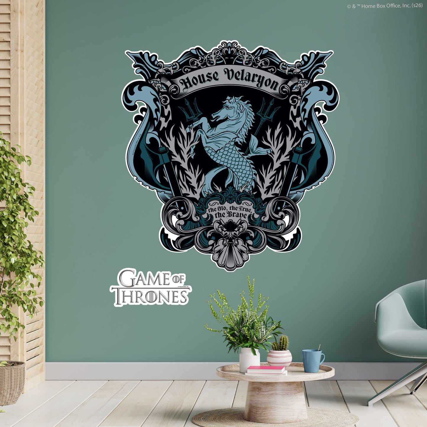 Game of Thrones™ Wall Sticker - House Velaryon Decal Wall Art