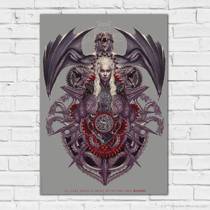 Game of Thrones Print – I'll Take What Is Mine Poster Wall Art