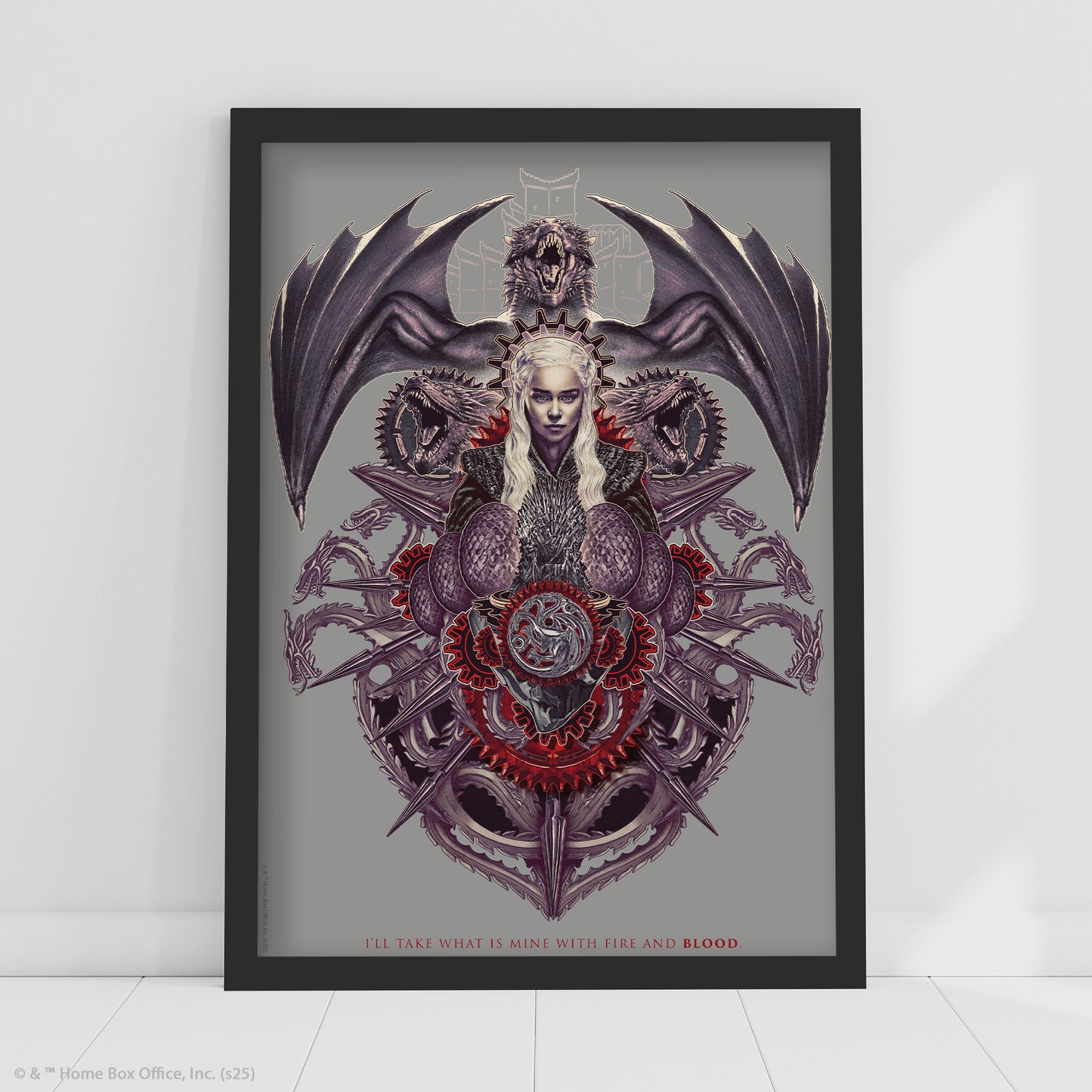 Game of Thrones Print – I'll Take What Is Mine Poster Wall Art