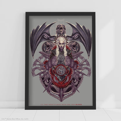 Game of Thrones Print – I'll Take What Is Mine Poster Wall Art