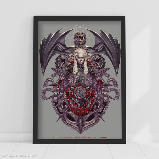 Game of Thrones Print – I'll Take What Is Mine Poster Wall Art