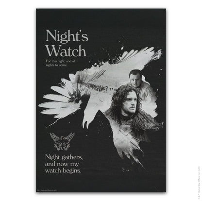 Game of Thrones Print – Night Watch Poster Wall Art