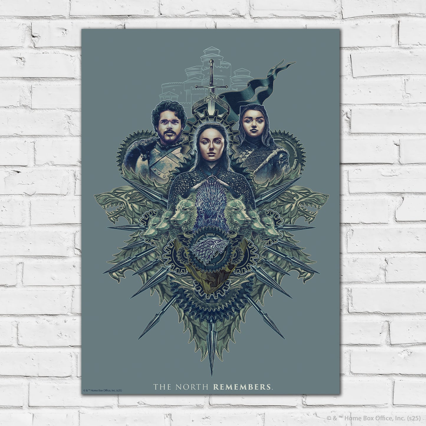 Game of Thrones Print – The North Remembers Poster Wall Art