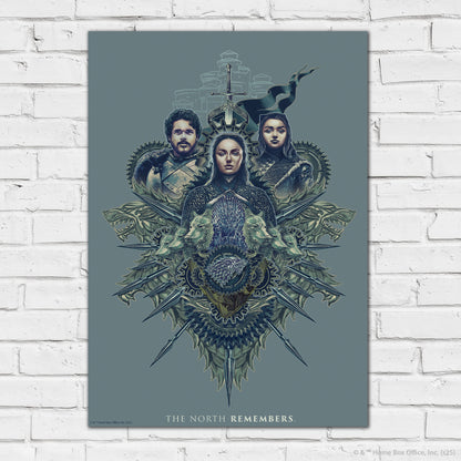 Game of Thrones Print – The North Remembers Poster Wall Art