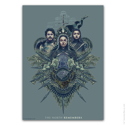 Game of Thrones Print – The North Remembers Poster Wall Art