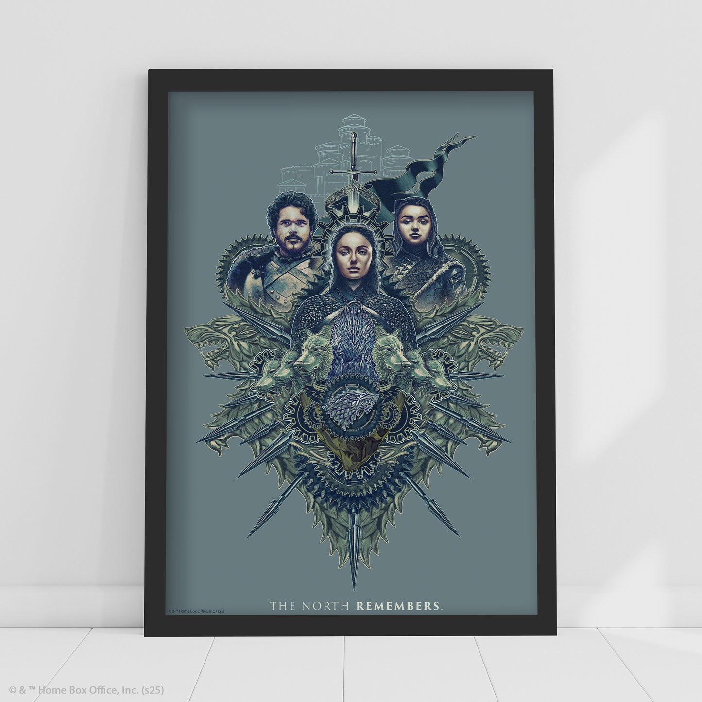 Game of Thrones Print – The North Remembers Poster Wall Art