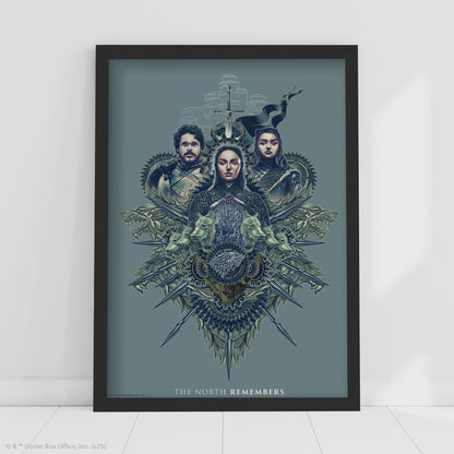 Game of Thrones Print – The North Remembers Poster Wall Art